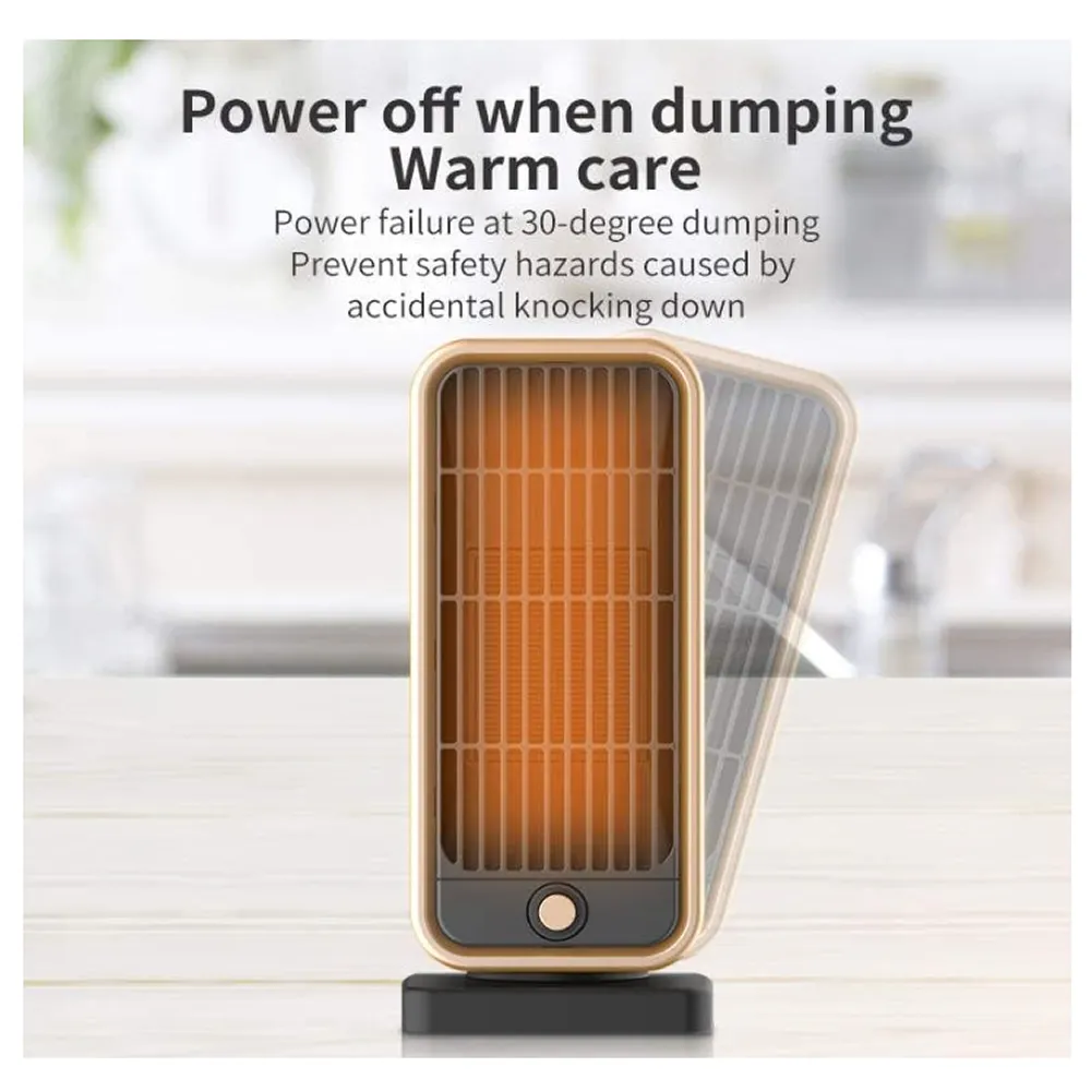 500W Quick Heating Quiet Fan Heater 1831508