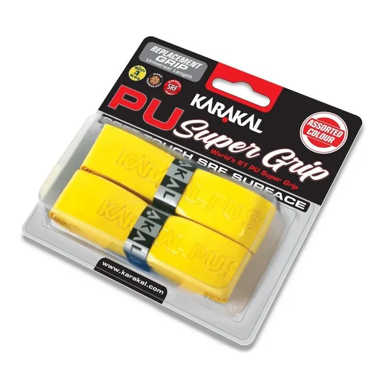 6x Karakal Racquet Grip Replacement Enhanced Control Optimal Comfort Tape