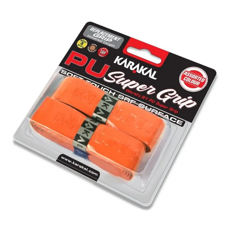 6x Karakal Racquet Grip Replacement Enhanced Control Optimal Comfort Tape