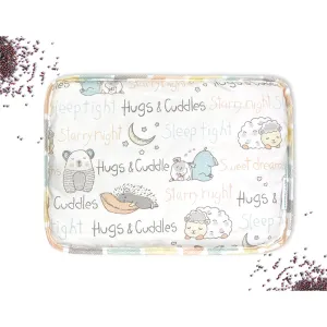 Abracadabra Head Shaping Mustard Seed Rai Pillow With Lavender Essentail Oil (Sleepy Friends) - Pastel Multicolor