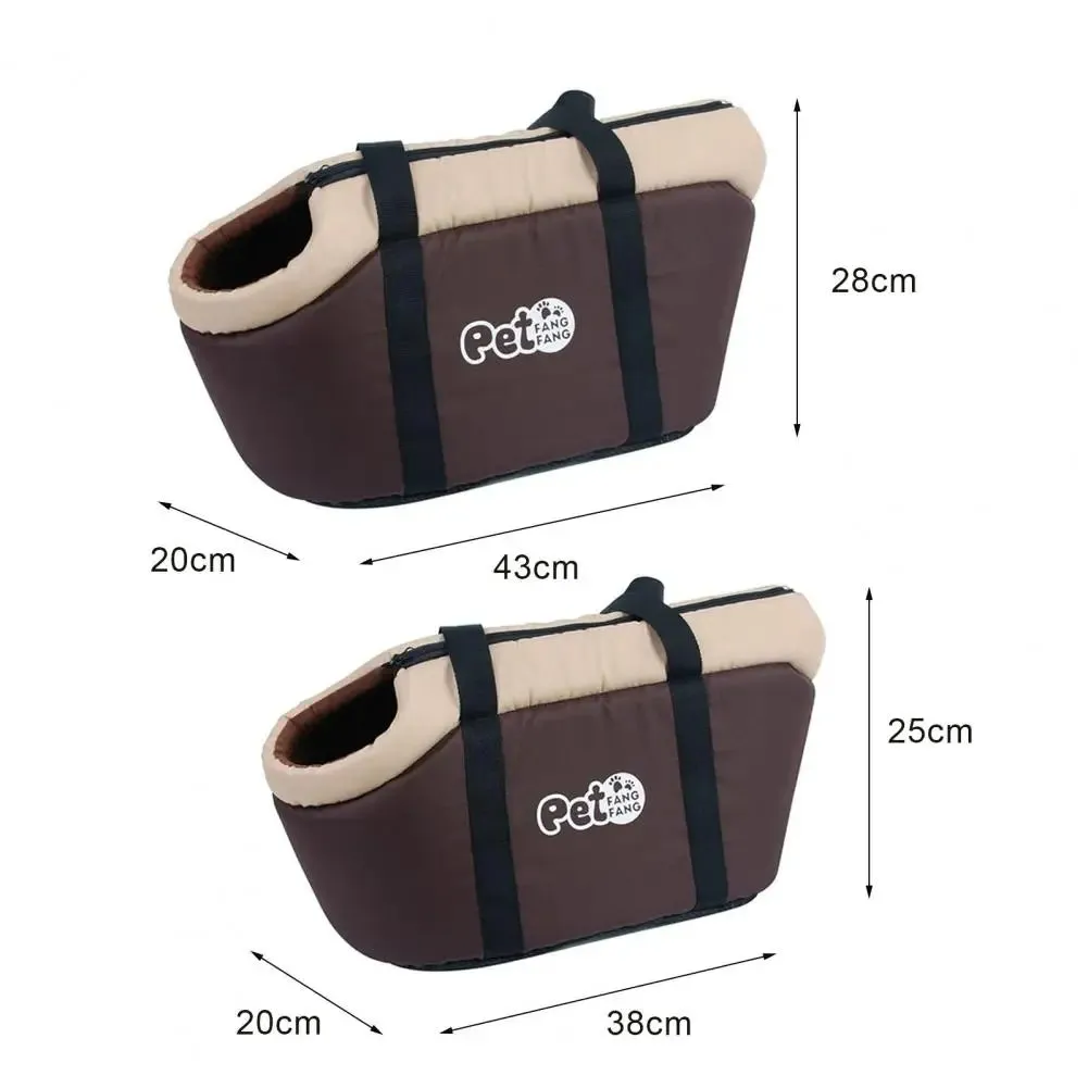 Adjustable Pet Carrier - Breathable Travel Handbag for Small Dogs and Cats