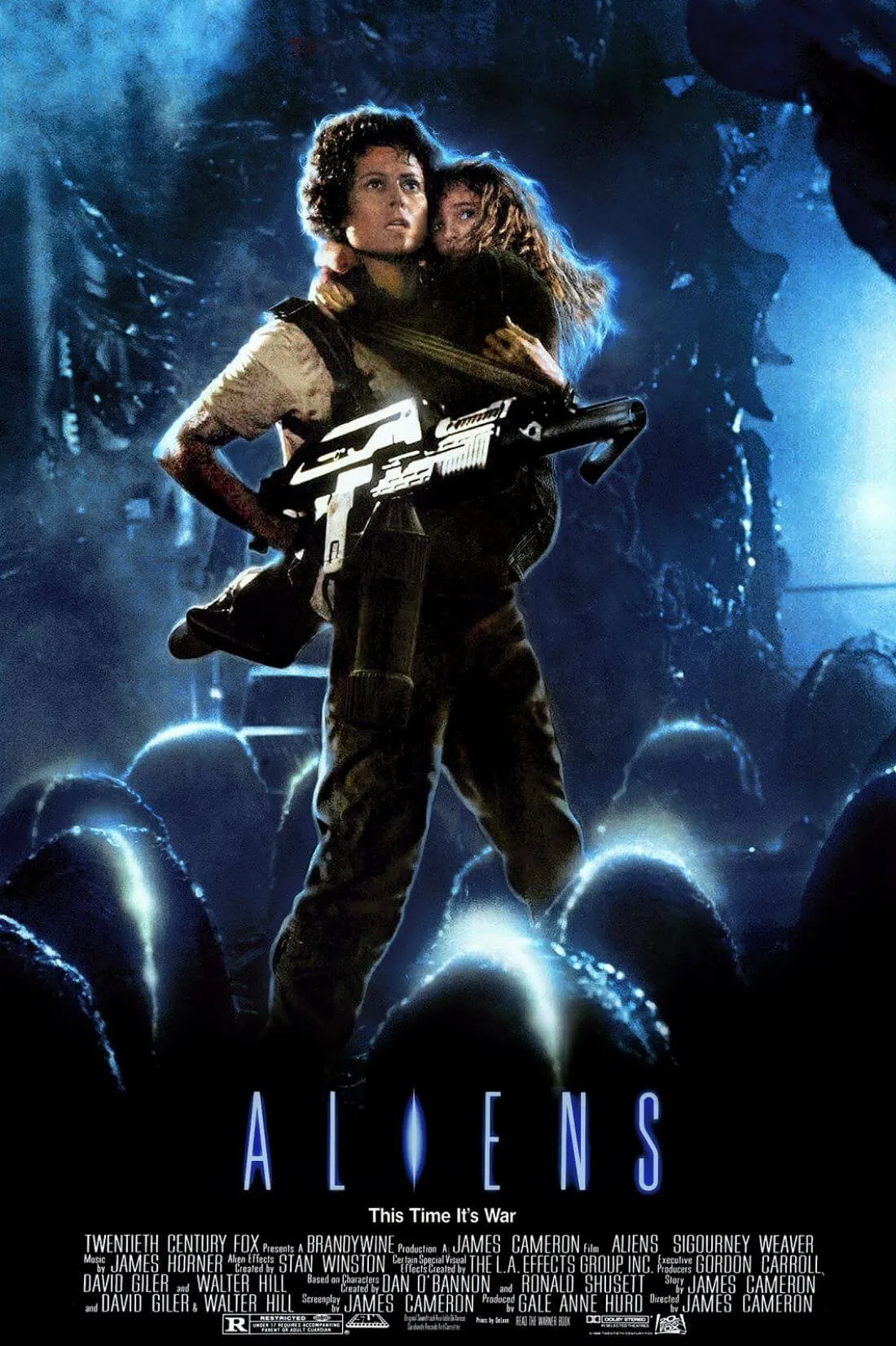 Aliens 1986 - Michael Biehn- Hollywood Science Fiction English Movie Poster - Posters