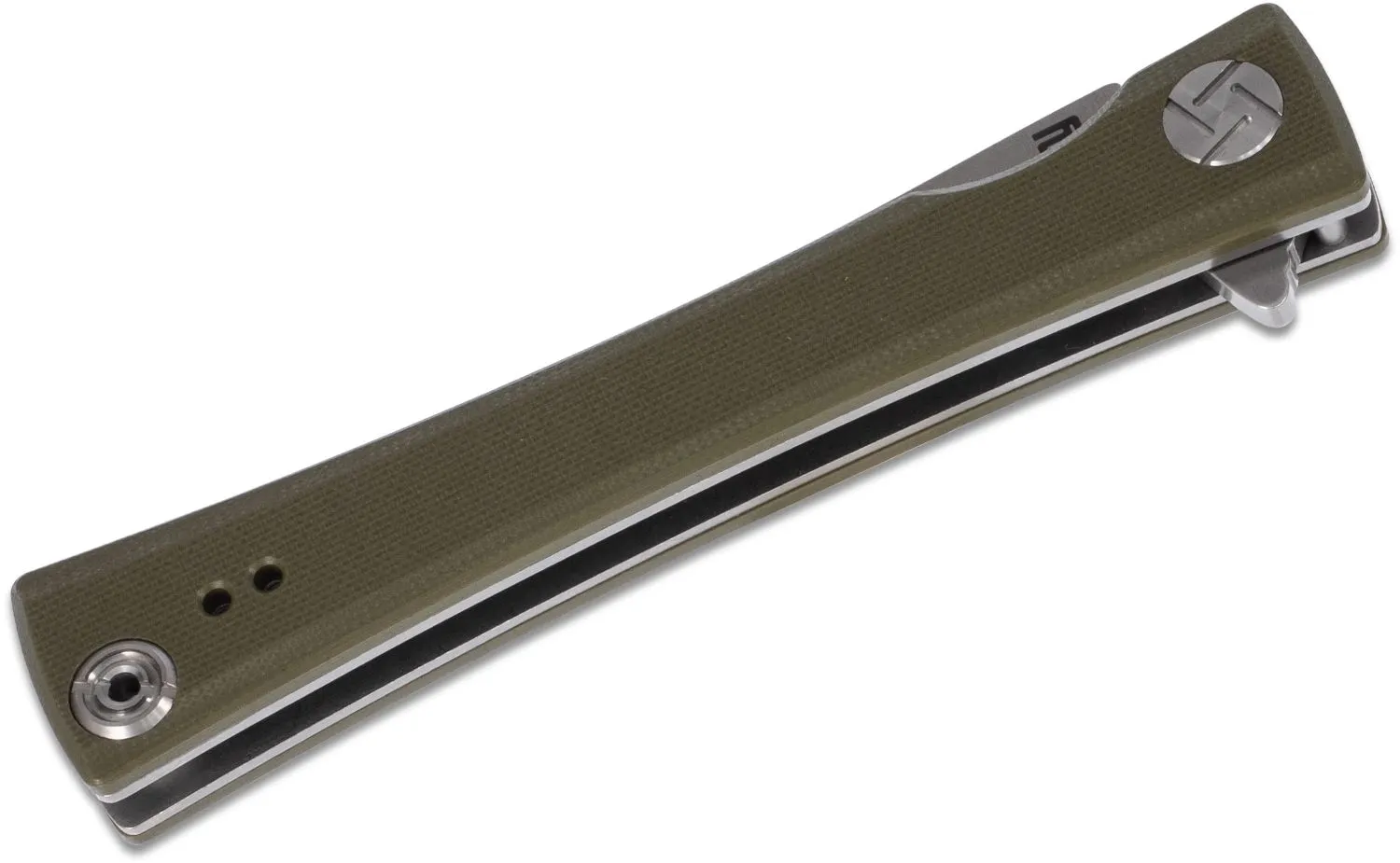 Artisan Cutlery 1805P-GNF Folding Knife Textured Green G10 Handles 4.06" D2 Stonewashed Blade