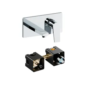 Azure Concealed Basin Faucet Set