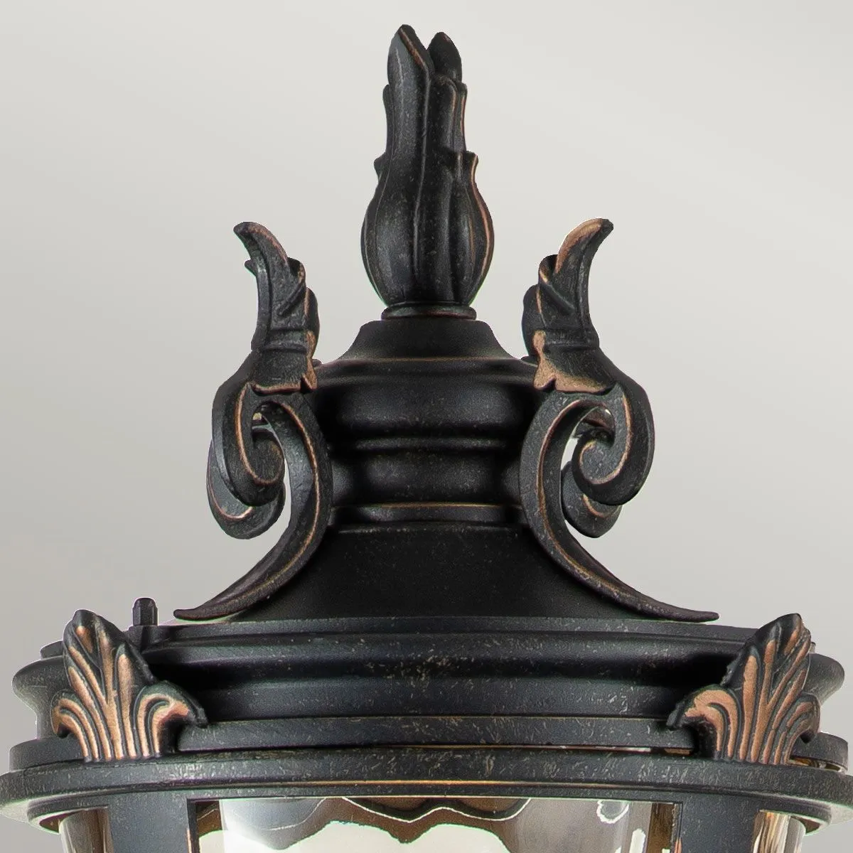 Baltimore 1 Light Medium/Large Pillar - Weathered Bronze IP44 E27