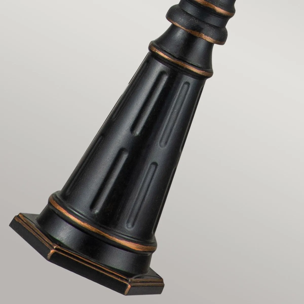 Baltimore 1 Light Medium/Large Pillar - Weathered Bronze IP44 E27
