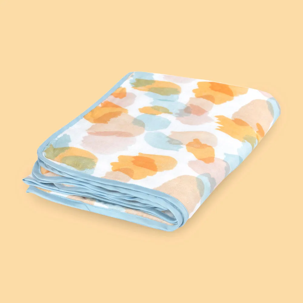 Bamboo Muslin Blanket - Shibori