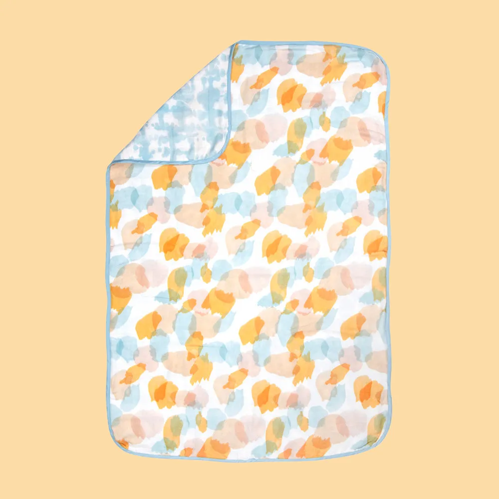 Bamboo Muslin Blanket - Shibori