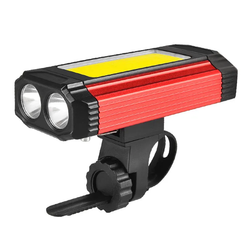 Bicycle Led Work Auto Repair Light Usb Rechargeable Cycling Light Outdoor Multi-Function Cob Bright Flashlight