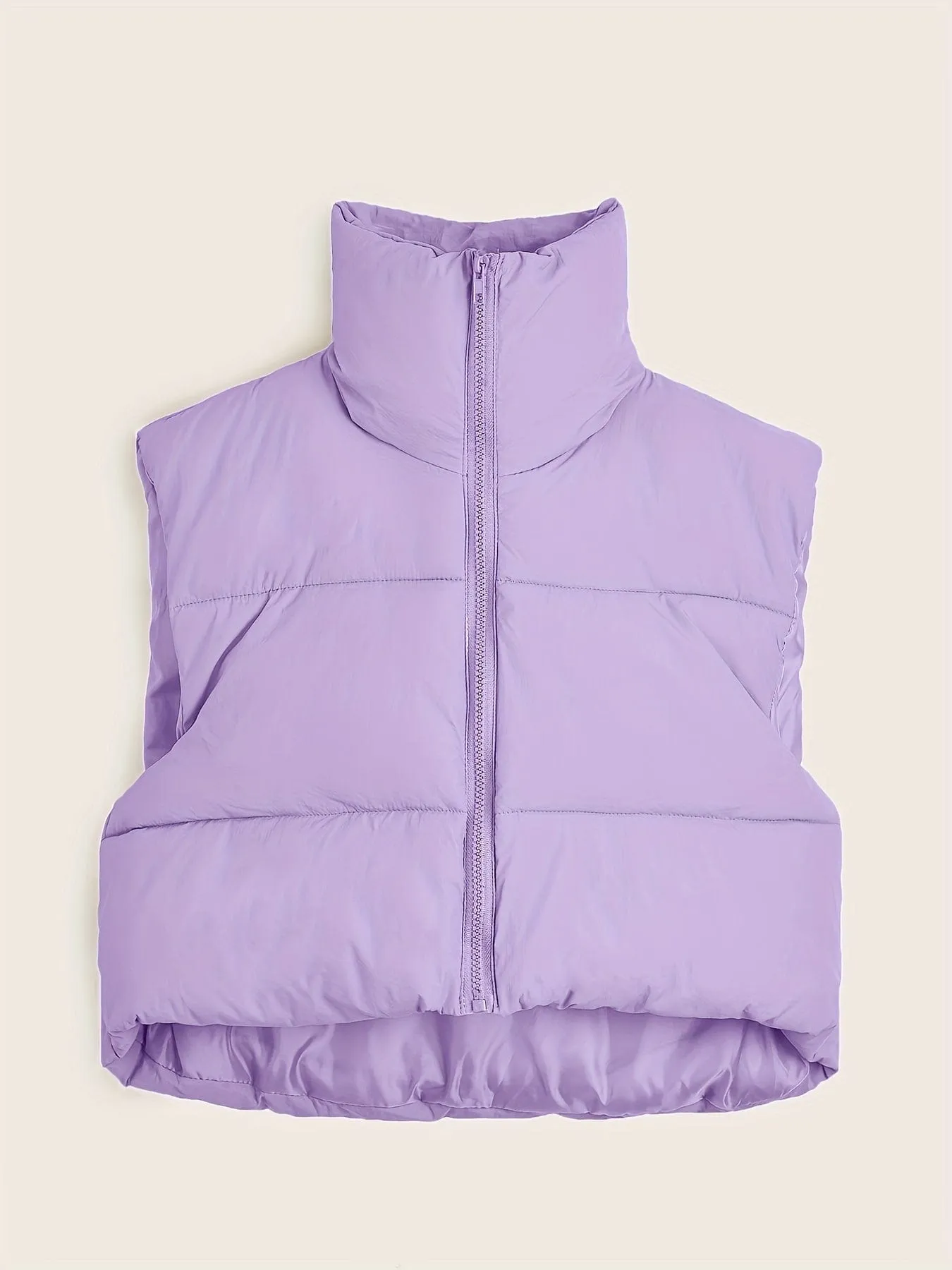 Black Quilted Padded Vest