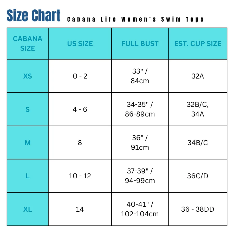 Cabana Life Performance Zip Top 594-SA-1225 - San Sebastian
