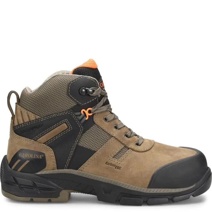 Carolina Men's Duke Brown Waterproof Composite Toe Hiker Boots CA5548