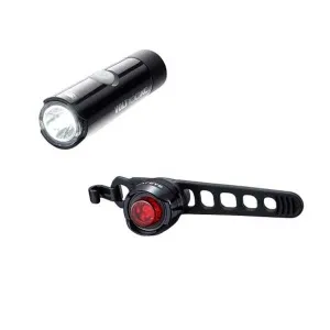 Cateye Volt 100XC/ORB Rechargeable Bike Light Set