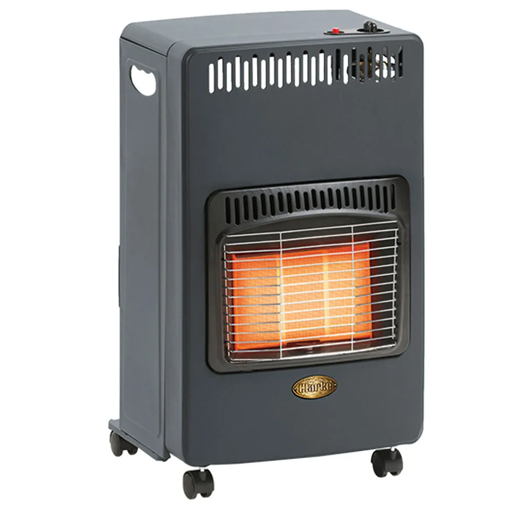 Clarke MGH2 4.2kW mobile gas heater with folding cabinet