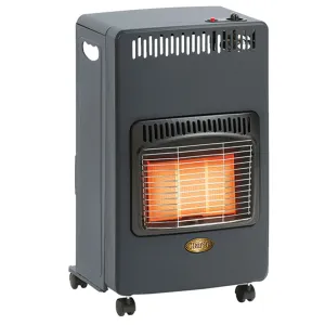 Clarke MGH2 4.2kW mobile gas heater with folding cabinet