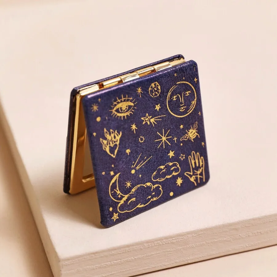 Compact Mirror | Blue