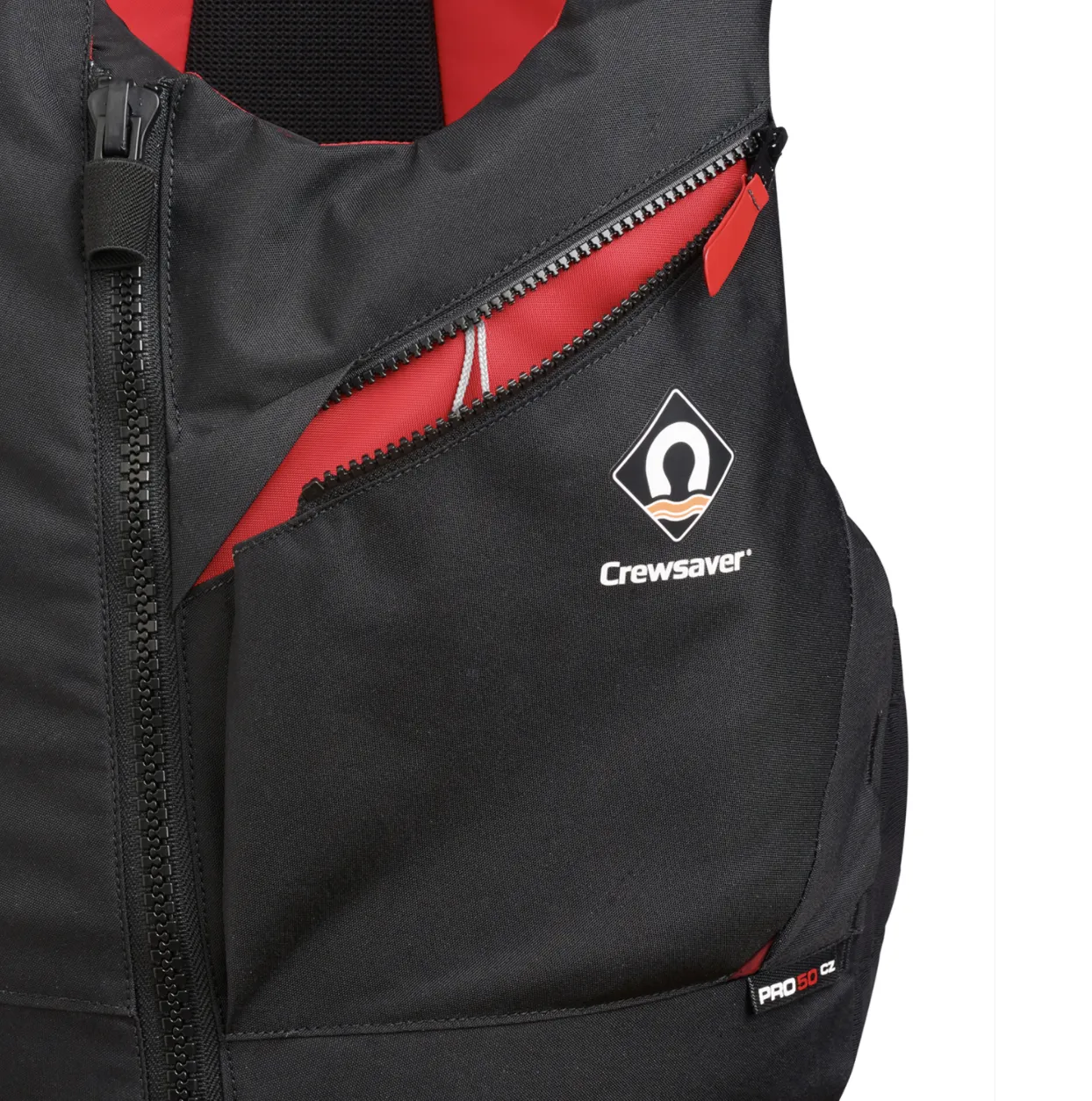 Crewsaver Pro 50N Cz Buoyancy Aid - Blk/Red