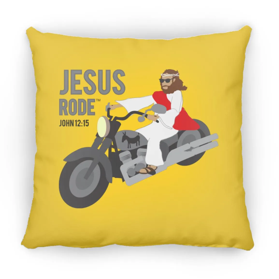 Cruis'n Jesus - Large Square Pillow