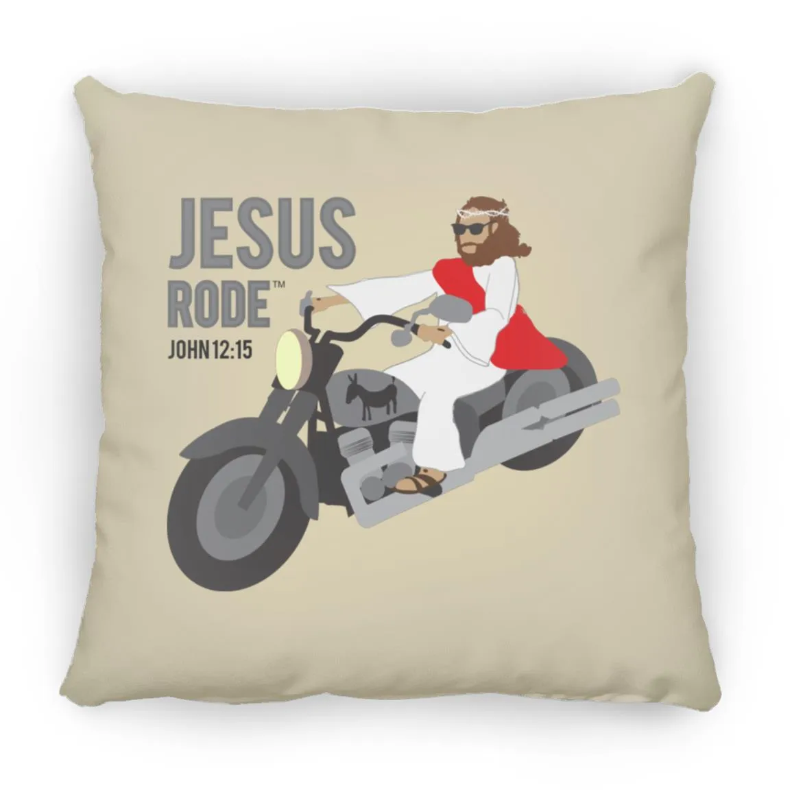 Cruis'n Jesus - Large Square Pillow