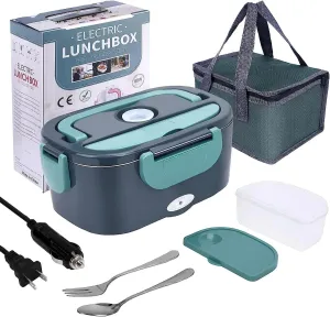 Electric Lunch Box: Versatile Food Warmer for Home and On-the-Go Meals