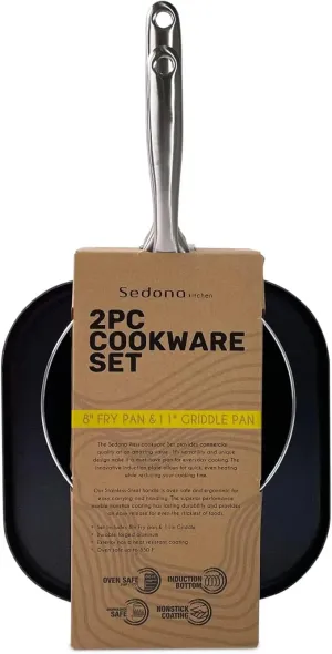 Essential 2-pc. Cookware Set - Yellow