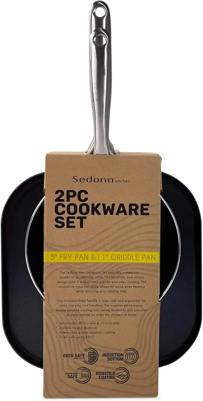 Essential 2-pc. Cookware Set - Yellow