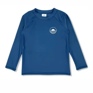Feather 4 Arrow Icon Long Sleeve Rash Top 13B320ICO - Navy