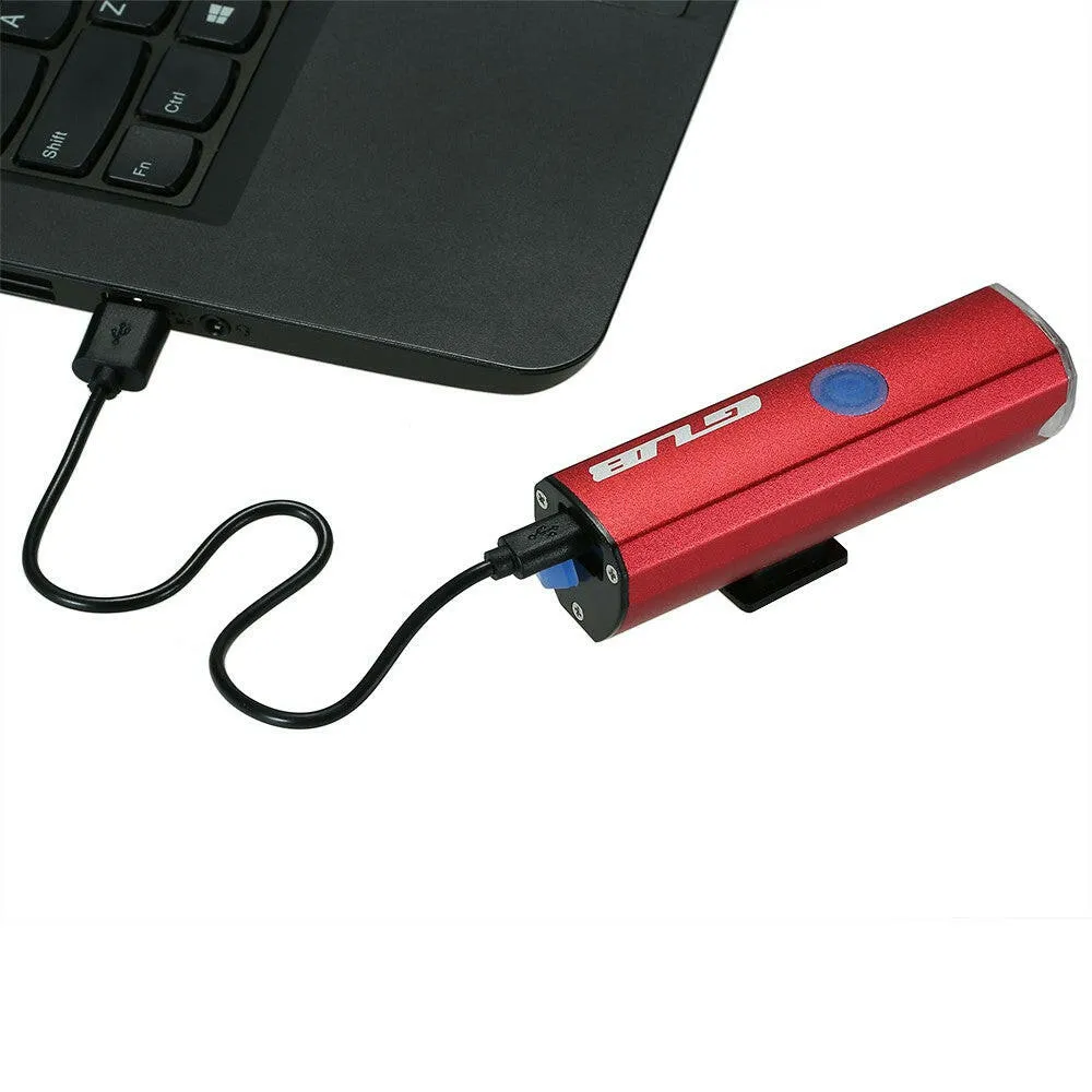 GUB 300 Lumens Bicycle Light USB Rechargeable Bike Front Handlebar Cycling LED Headlight Flashlight
