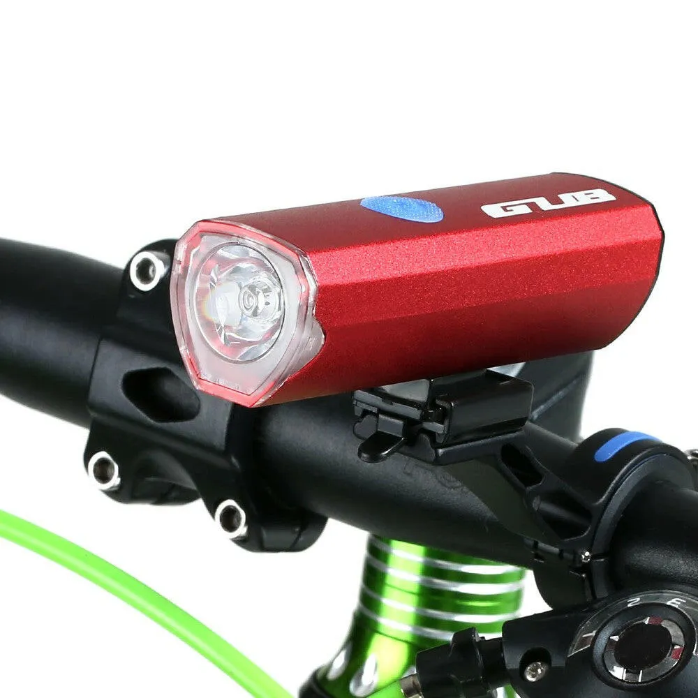 GUB 300 Lumens Bicycle Light USB Rechargeable Bike Front Handlebar Cycling LED Headlight Flashlight