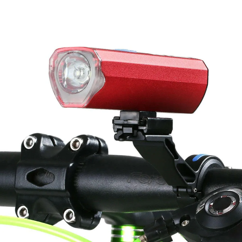 GUB 300 Lumens Bicycle Light USB Rechargeable Bike Front Handlebar Cycling LED Headlight Flashlight