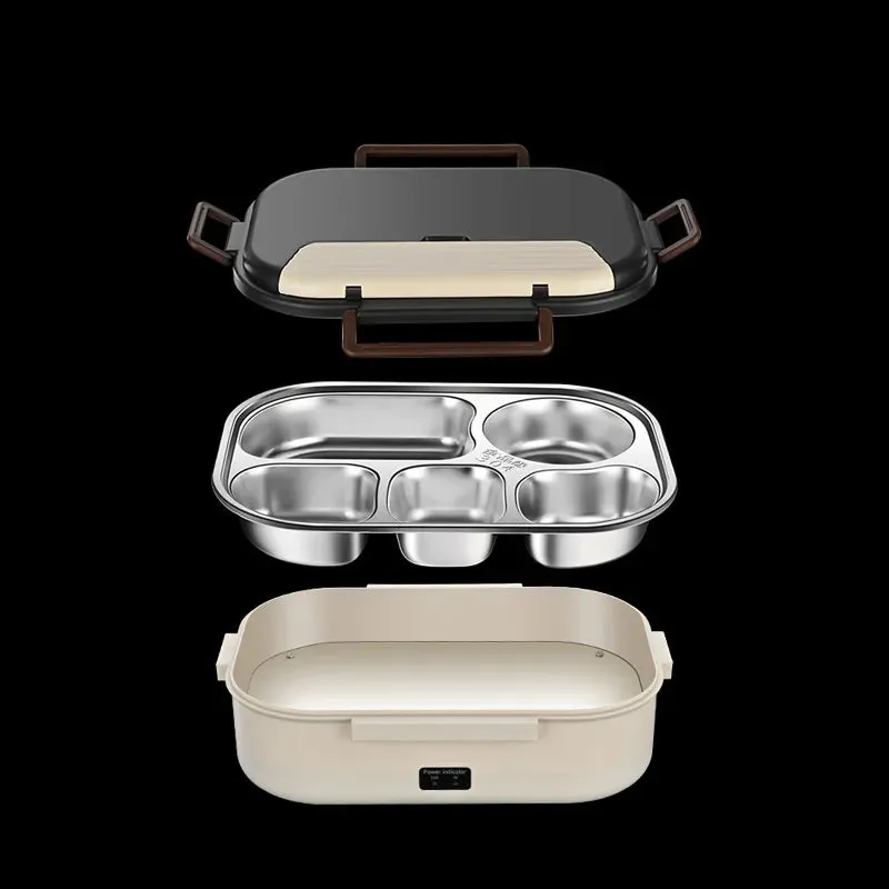 HeatMaster™️ Stainless Steel Electric Lunch Box