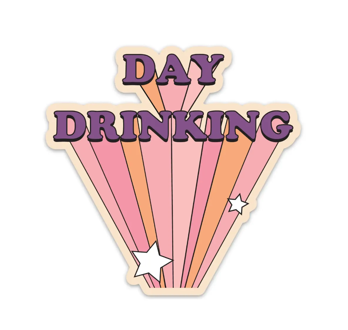 #J949 Day Drinking Sticker