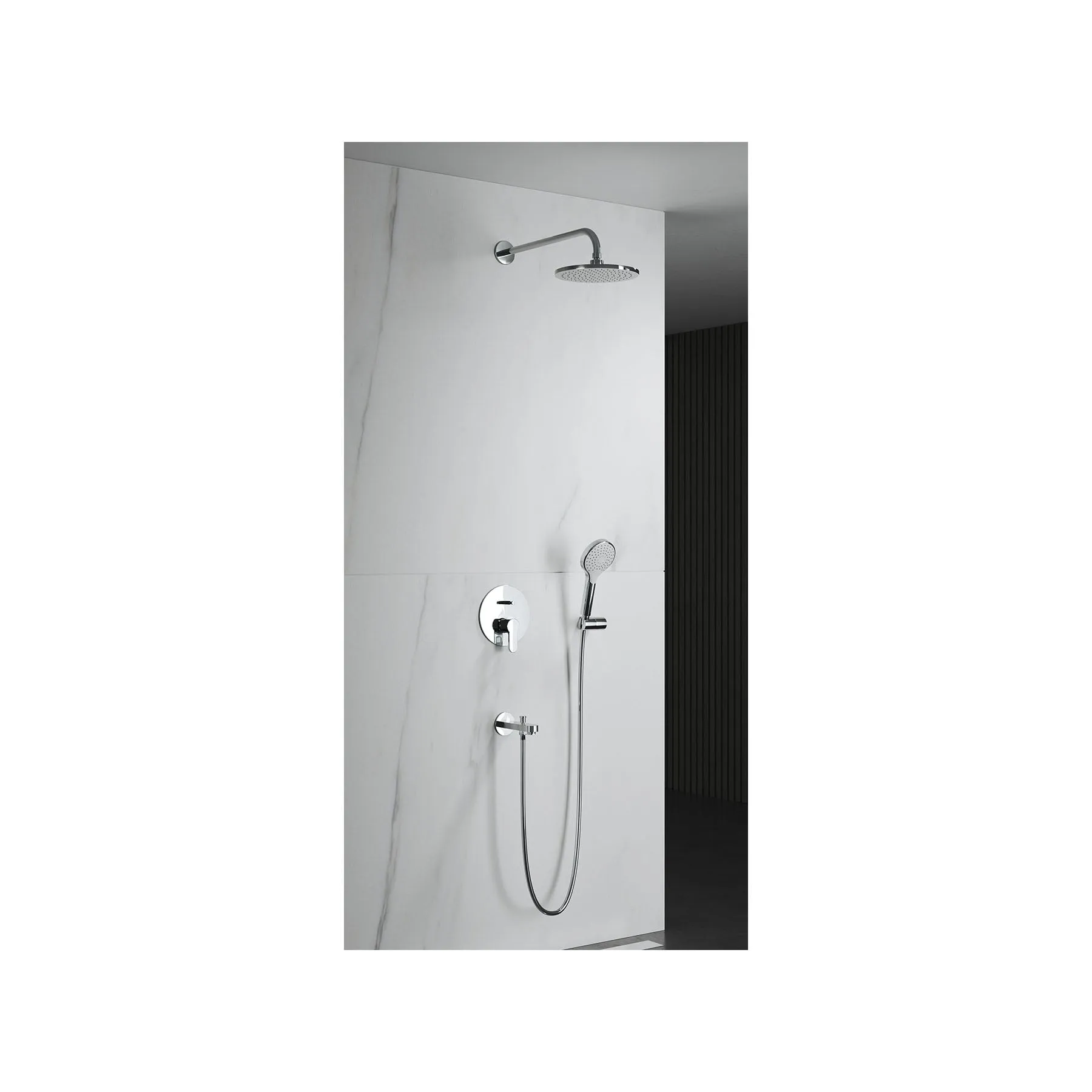 Lento Comfort 2-Way Concealed Bath Faucet Set