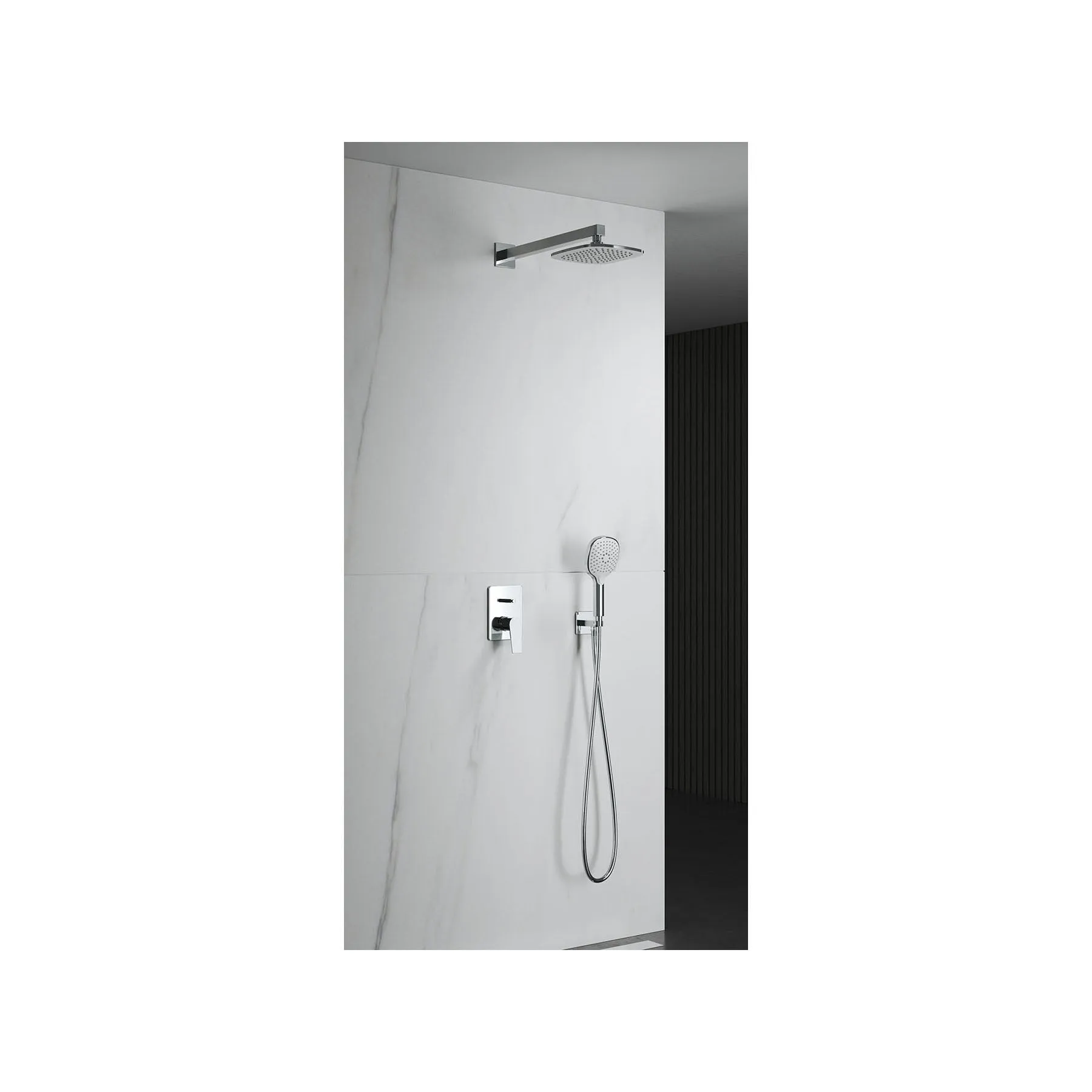Lento Optimal 2-Way Concealed Bath Faucet Set