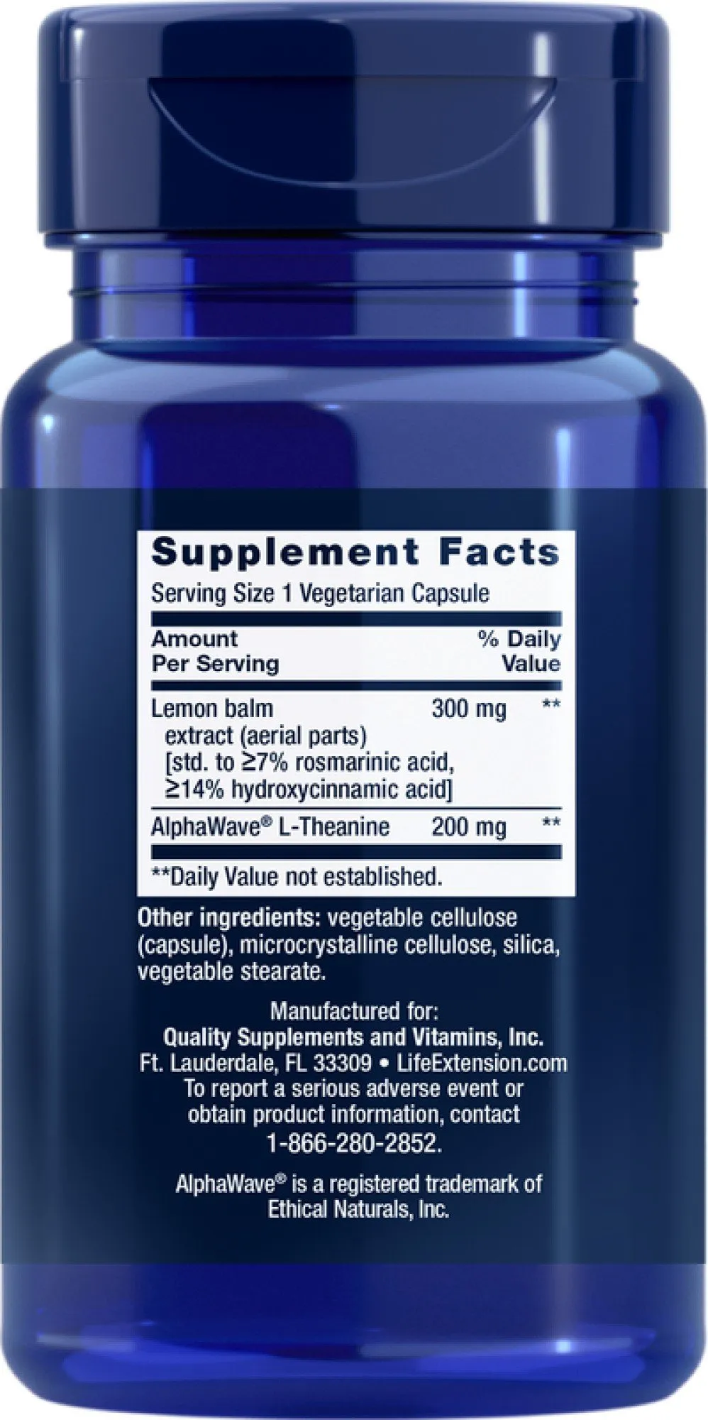 Life Extension Enhanced Stress Relief 30 Capsule