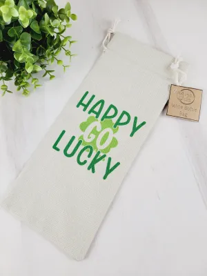Liz's Custom Creation, St. Patrick's Day Wine Bags