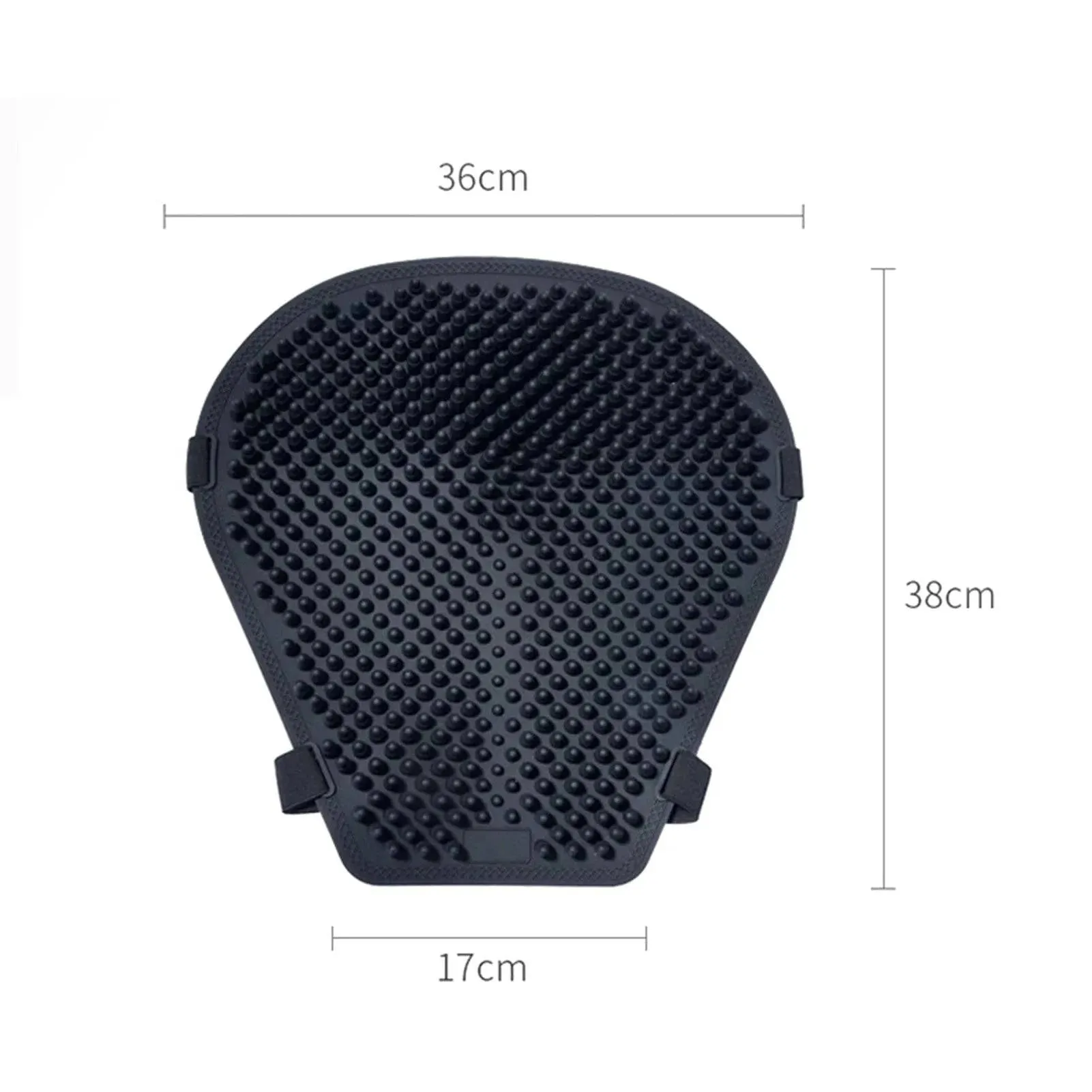 Motorcycle Silicon Seat Cushion Ergonomic Cushion Pressure Relief Ride for Riding to Relieve Pressure Absorb Shock Resist Slip