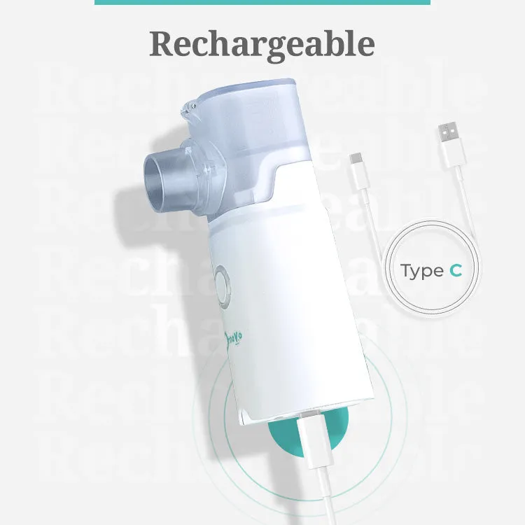 Ornavo Rechargeable Portable Mesh Nebulizer - Efficient Respiratory Relief Anywhere, Anytime