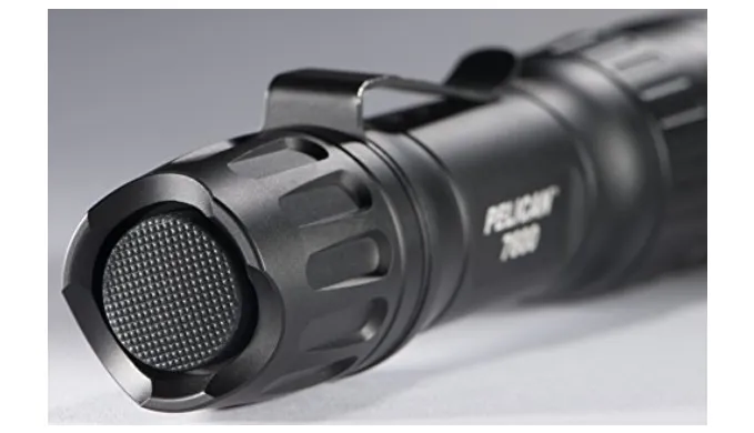 Pelican 7600 Rechargeable Tactical Flashlight (Black) - Ships Same/Next Day!