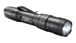 Pelican 7600 Rechargeable Tactical Flashlight (Black) - Ships Same/Next Day!