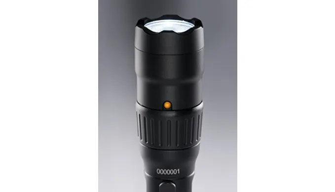 Pelican 7600 Rechargeable Tactical Flashlight (Black) - Ships Same/Next Day!