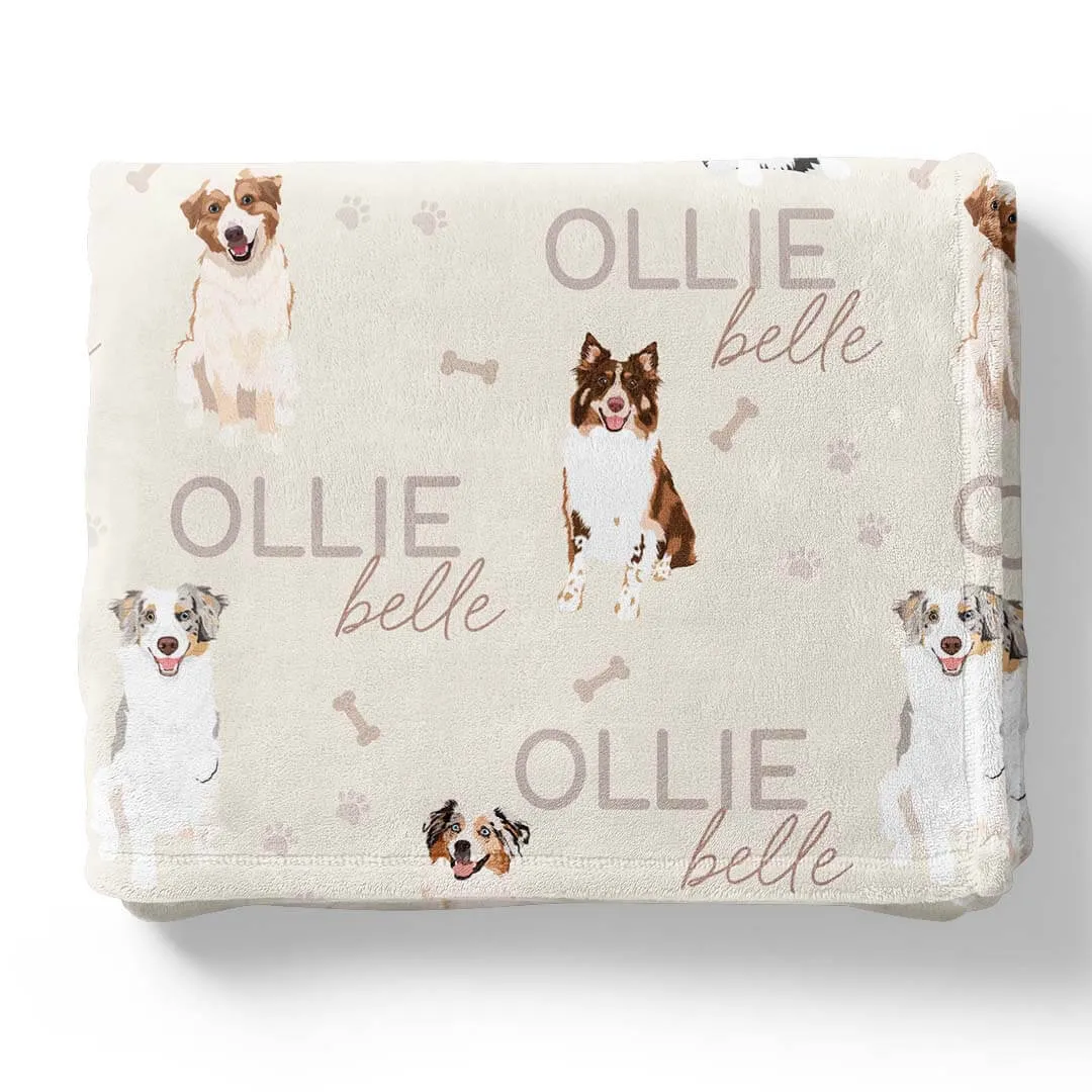 Personalized Kids Blankets | Dog Breeds