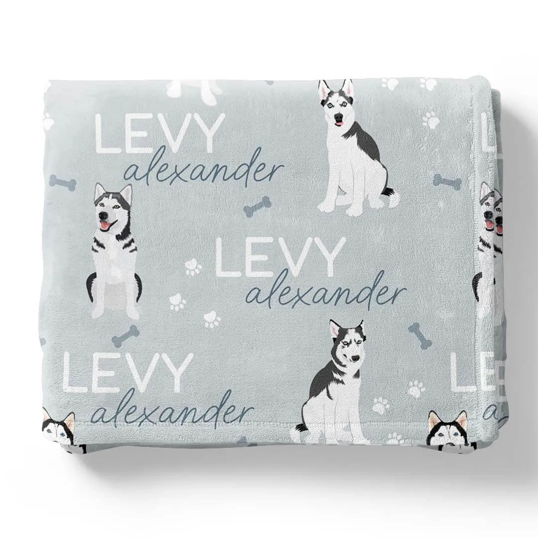 Personalized Kids Blankets | Dog Breeds