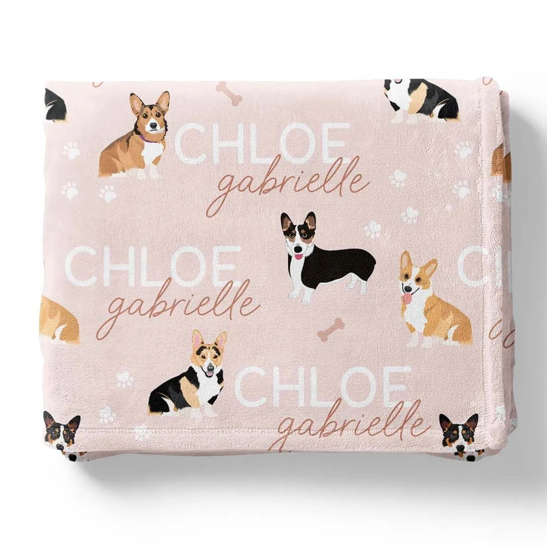 Personalized Kids Blankets | Dog Breeds