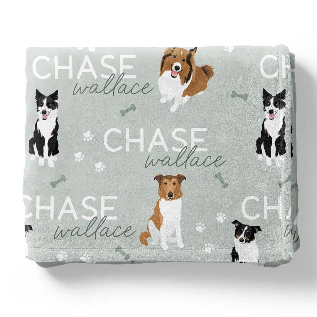 Personalized Kids Blankets | Dog Breeds