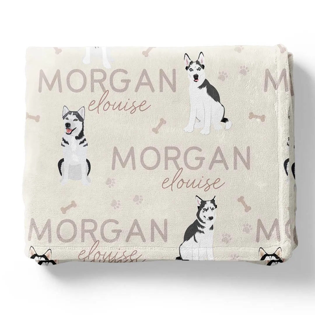 Personalized Kids Blankets | Dog Breeds