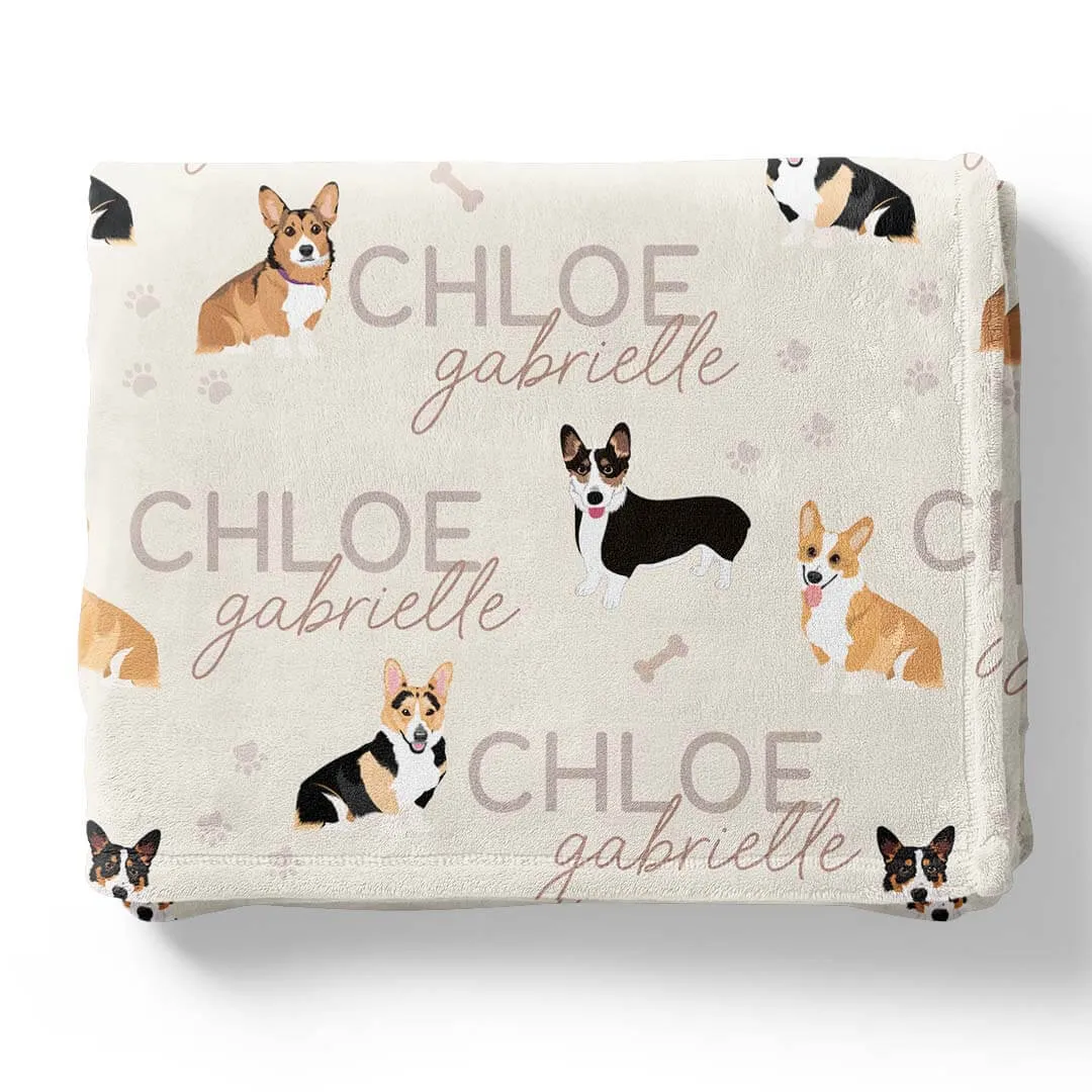 Personalized Kids Blankets | Dog Breeds