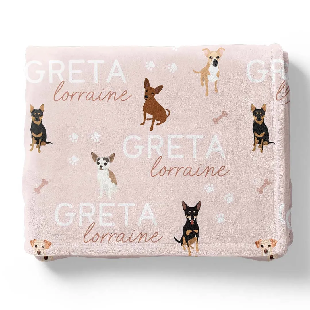 Personalized Kids Blankets | Dog Breeds