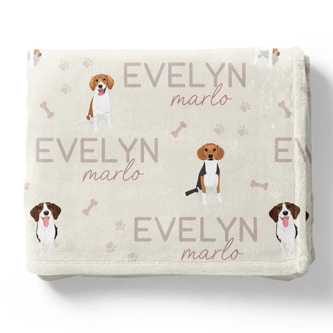 Personalized Kids Blankets | Dog Breeds