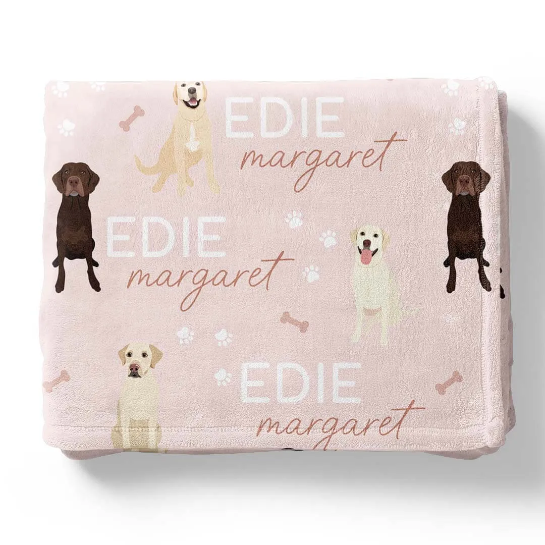 Personalized Kids Blankets | Dog Breeds